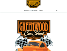 Tablet Screenshot of greenwoodcarshow.com